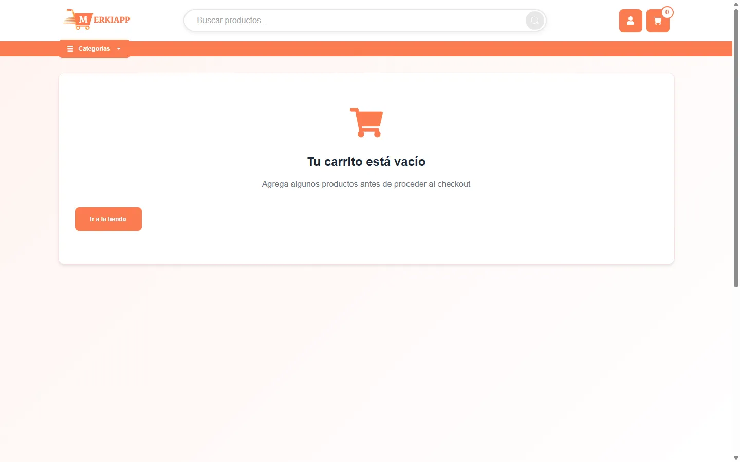 Selector y editor de dirección de envío en el checkout.